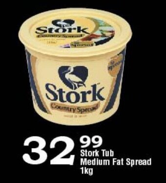 Oxford Freshmarket Stork Tub Medium Fat Spread 1kg offer
