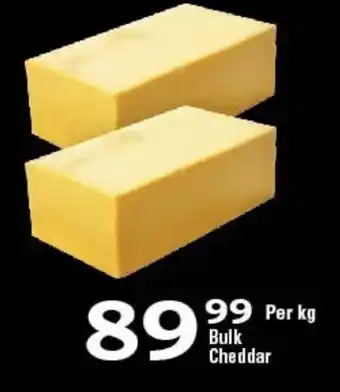 Oxford Freshmarket Bulk Cheddar offer