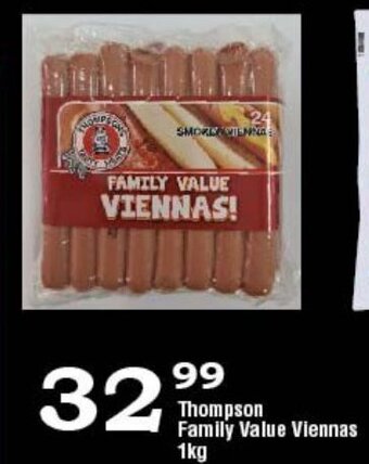 Thompson Family Value Viennas 1kg