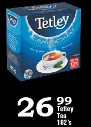 Tetley Tea 102's