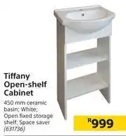 Tiffany Open Shelf Cabinet 450mm