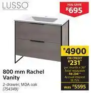 Builders Warehouse Lusso 800mm Rachel Vanity offer