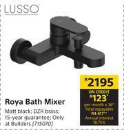 Builders Warehouse Lusso Roya Bath Mixer offer