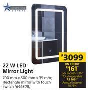 Builders Warehouse Bright Star 22W LED Mirror Light offer