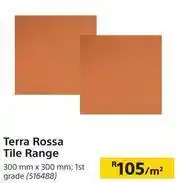 Builders Warehouse Terra Rossa Tile Range-300mm x 300mm Per Sqm offer