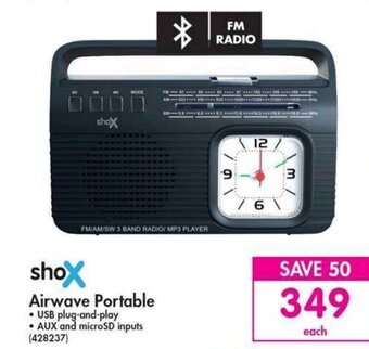 Makro Shox Airwave Portable offer