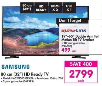 Makro Samsung HD Ready TV 32" offer
