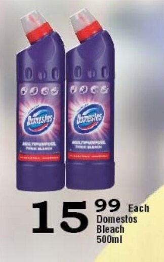 Oxford Freshmarket Domestos Bleach 500ml offer
