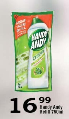 Oxford Freshmarket Handy Andy Refill 750ml offer