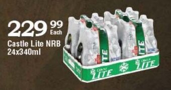 Oxford Freshmarket Castle Lite NRB 24x340ml offer