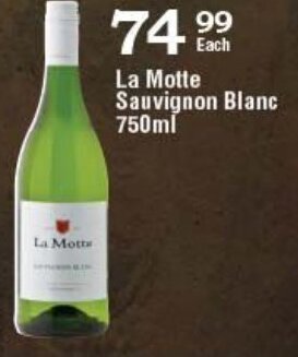 Oxford Freshmarket La Motte Sauvignon Blanc 750ml offer