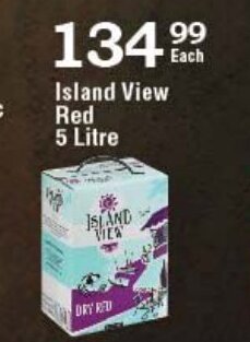 Oxford Freshmarket Island View Red 5 Litre offer