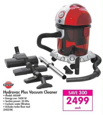Makro Genesis Hydrovac Plus Vacuum Cleaner offer