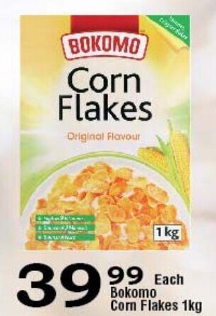 Oxford Freshmarket Bokomo Corn Flakes 1kg offer