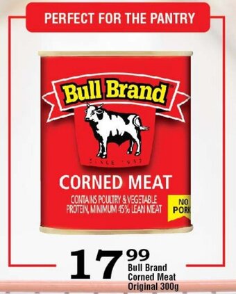 Oxford Freshmarket Bull Brand Corned Meat Original 300g offer
