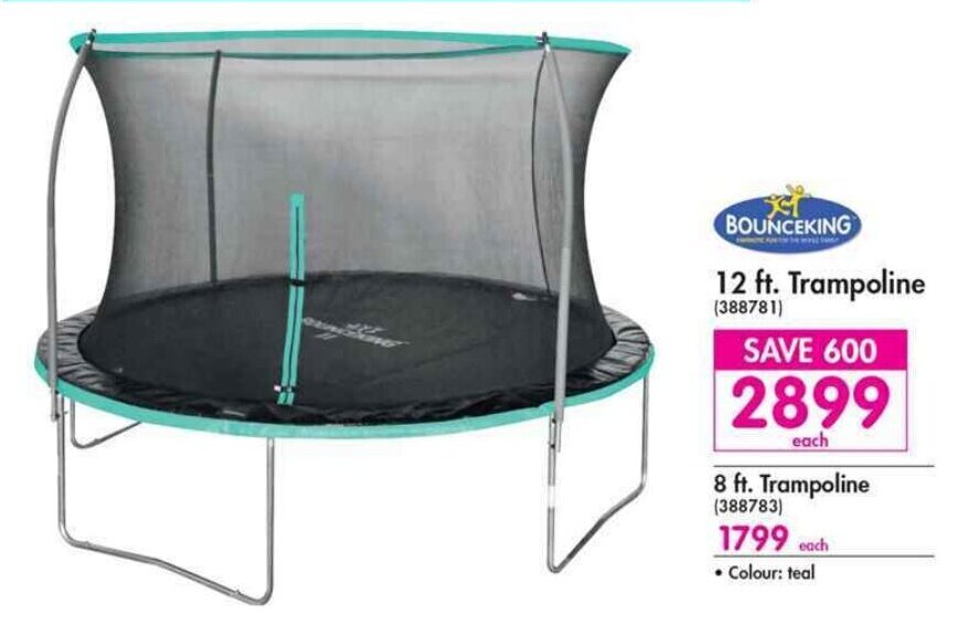 Bounceking Trampoline 12ft offer at Makro