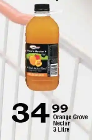 Oxford Freshmarket Orange Grove Nectar 3 Litre offer