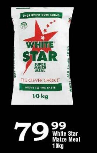 Oxford Freshmarket White Star Maize Meal 10kg offer