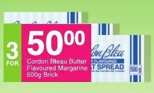 Save Cordon Bleau Butter Flavoured Margarine 500g offer