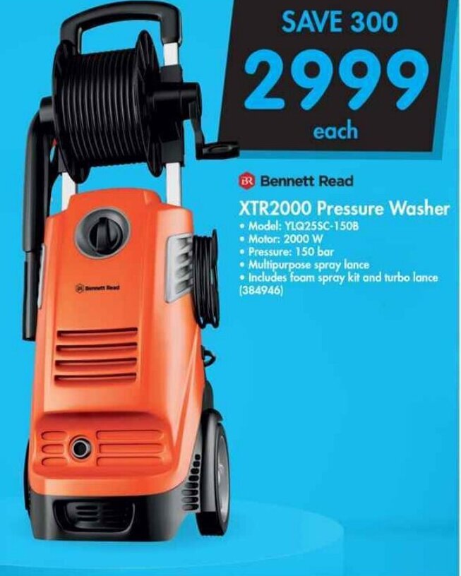 Read Pressure Washer XTR2000 offer at Makro