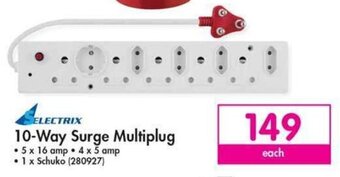Selectrix 10-Way Surge Multiplug