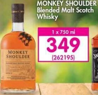 Makro Monkey Shoulder Blended Malt Scotch Whisky 750ml offer