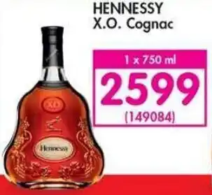 Makro Hennessy X.O. Cognac 750ml offer