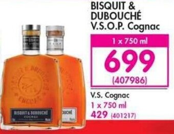 Makro Bisquit & Dubouche V.S.O.P Cognac 750ml offer