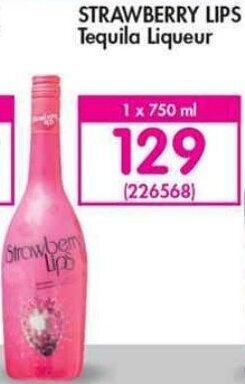 Makro Strawberry Lips Tequila Liqueur 750ml offer
