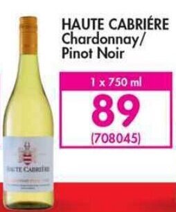 Makro Haute Cabriére Chardonnay / Pinot Noir 750ml offer