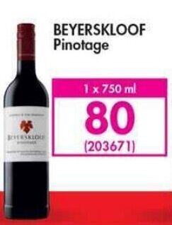 Makro Beyerskloof Pinotage 750ml offer