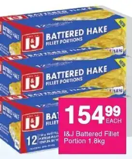 Save I&J Battered Fillet Portion 1.8kg offer