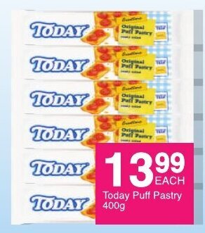 Save Today Puff Pastry 400g offer