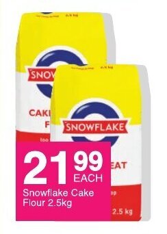 Save Snowflakes Cake Flour 2,5kg offer