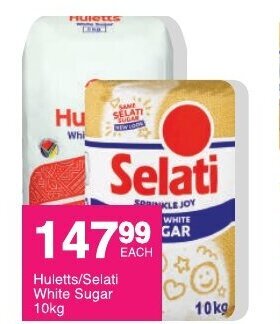 Save Huletts / Selati White Sugar 10kg offer