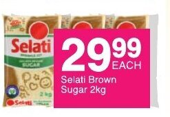 Save Selati Brown Sugar 2kg offer