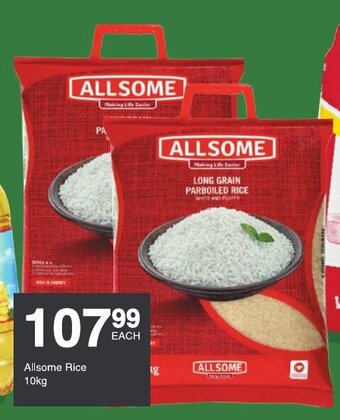 Save Allsome Rice 10kg offer
