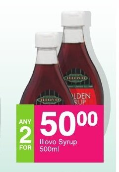 Save Illovo Syrup 500ml offer