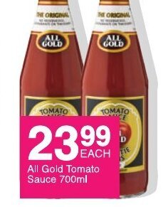 Save All Gold Tomato Sauce 700ml offer