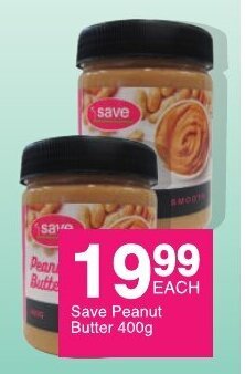Save Save Peanut Butter 400g offer