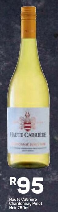 Pick n Pay Haute Cabriére Chardonnay Pinot Noir 750ml offer