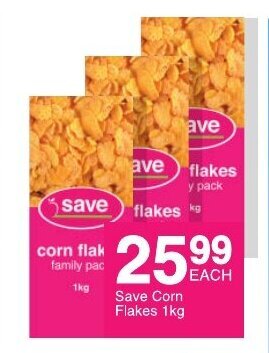 Save Save Corn Flakes 1kg offer