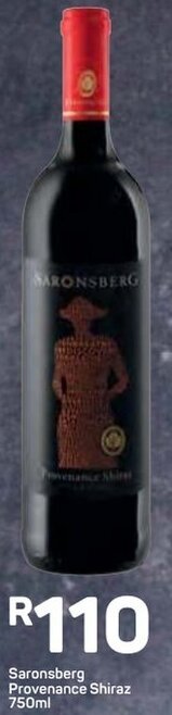 Saronsberg Provenance Shiraz 750ml