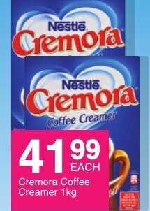 Cremora Coffee Creamer 1kg offer at Save