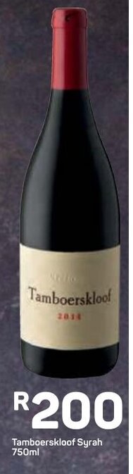 Tamboerskloof Syrah 750ml