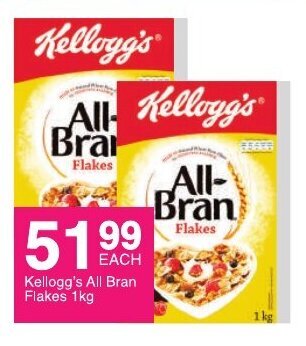 Save Kellogg's All Bran Flakes 1kg offer