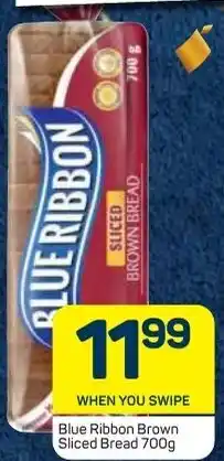 Pick n Pay Blue Ribbon Brown Sliced Bread 700g offer