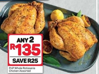 Pick n Pay PnP Whole Rotisserie Chicken Assorted offer