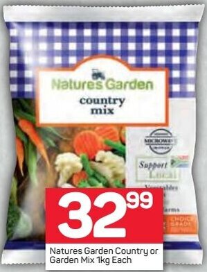 Pick n Pay Natures Garden Country or Garden Mix 1kg offer
