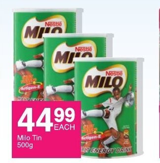 Save Milo Tin 500g offer